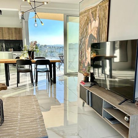 Luxury City Penthouse-Panoramic View-Near Unic Никосия Экстерьер фото